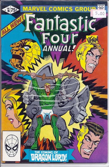 Fantastic Four Annual # 16, 9.0 VF/NM