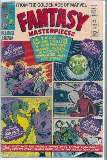 FANTASY MASTERPIECES # 1, 3.0 GD/VG