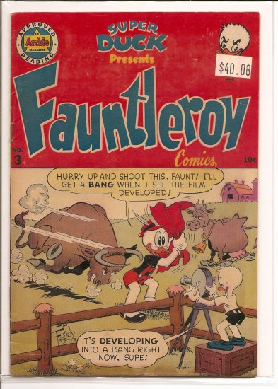 Fauntleroy Comics # 3, 4.0 VG