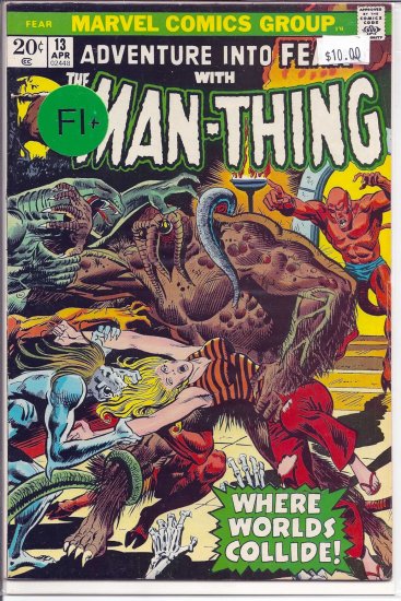 Fear (Adventure into) # 13, 6.5 FN +