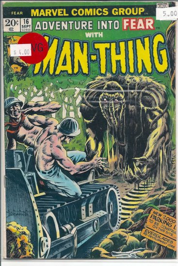 Fear (Adventure into) # 16, 4.0 VG