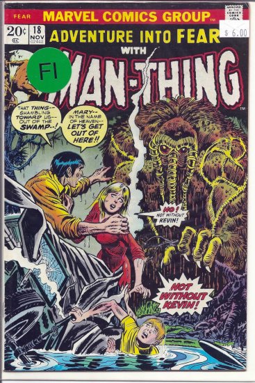 Fear (Adventure into) # 18, 6.0 FN