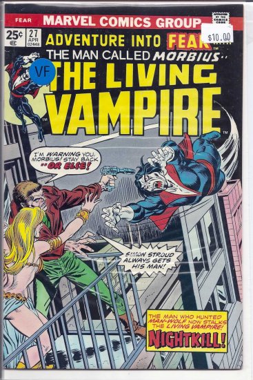 Fear (Adventure into) # 27, 8.0 VF