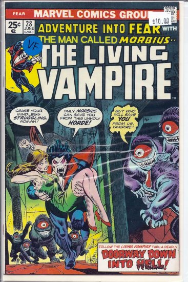 Fear (Adventure into) # 28, 8.0 VF