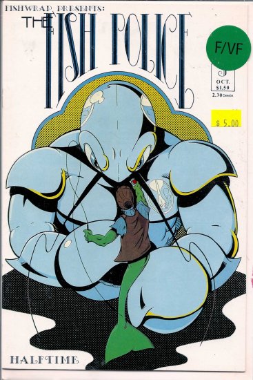 Fish Police # 5, 7.0 FN/VF