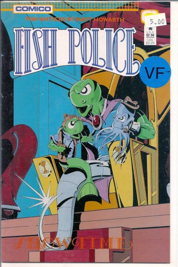 Fish Police # 16, 7.5 VF -