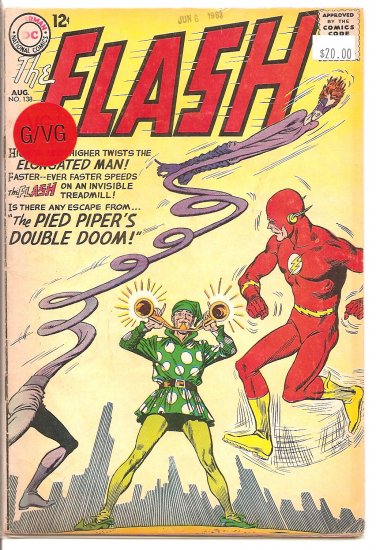 Flash # 138, 3.0 GD/VG