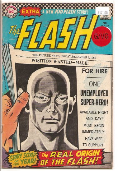 Flash # 167, 3.0 GD/VG
