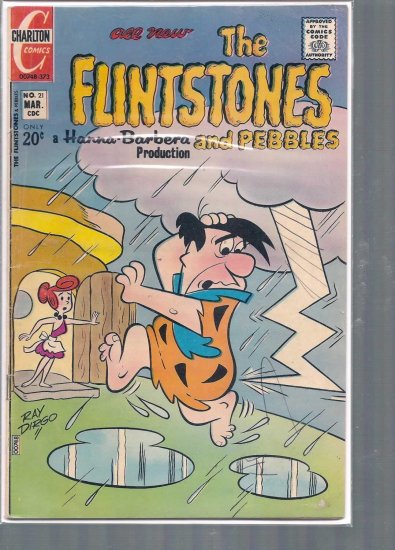 FLINTSTONES # 21, 4.5 VG +