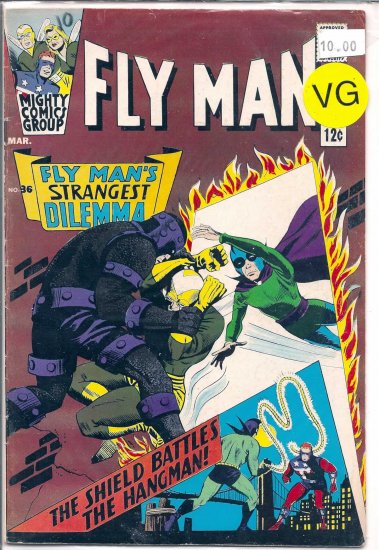 Fly Man # 36, 4.0 VG