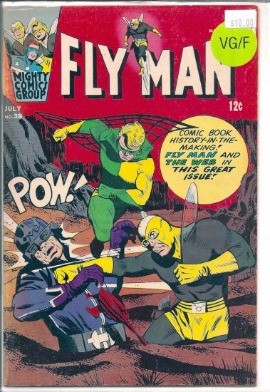 Fly Man # 38, 5.0 VG/FN