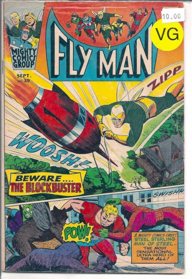 Fly Man # 39, 4.0 VG