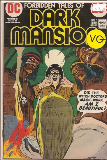 Forbidden Tales Of Dark Mansion # 9, 4.5 VG +