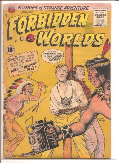 FORBIDDEN WORLDS # 44, 3.0 GD/VG