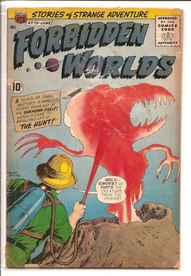 FORBIDDEN WORLDS # 79, 1.8 GD -
