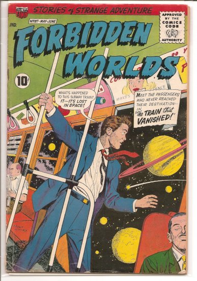 FORBIDDEN WORLDS # 87, 3.5 VG -