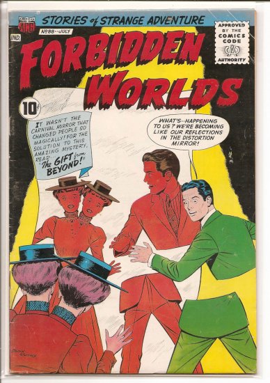 FORBIDDEN WORLDS # 88, 3.5 VG -