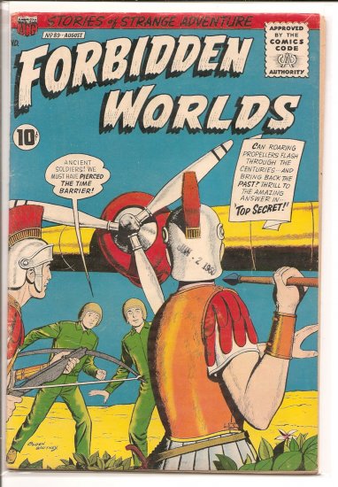 FORBIDDEN WORLDS # 89, 3.5 VG -