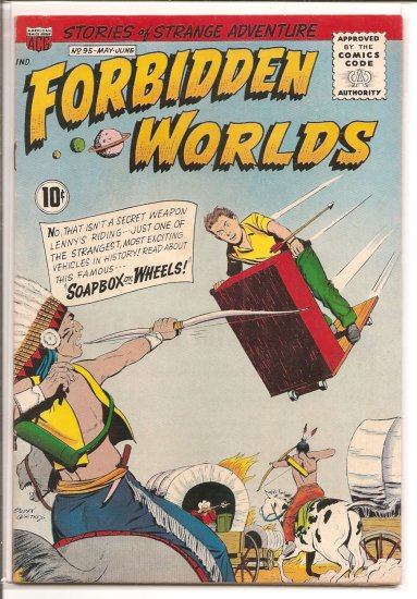 FORBIDDEN WORLDS # 95, 4.5 VG +
