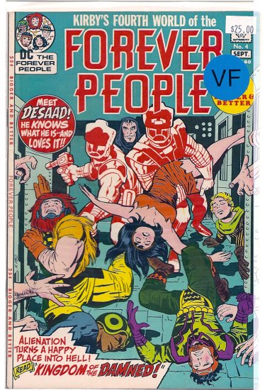 Forever People # 4, 8.0 VF
