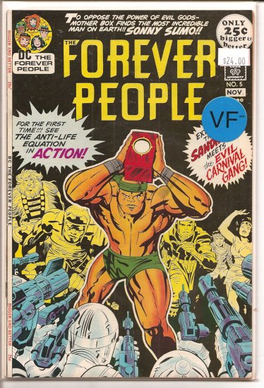 Forever People # 5, 7.5 VF -