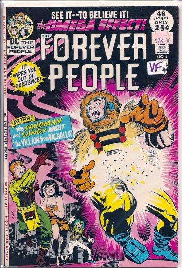 Forever People # 6, 8.5 VF +