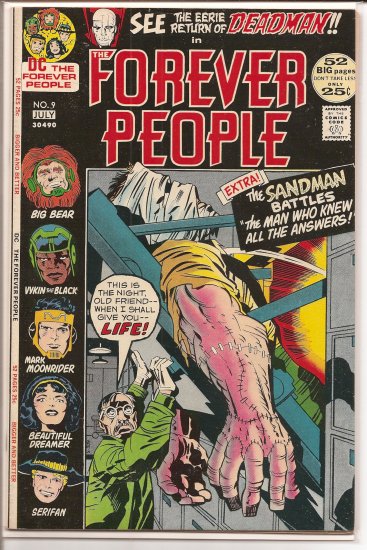 Forever People # 9, 7.5 VF -