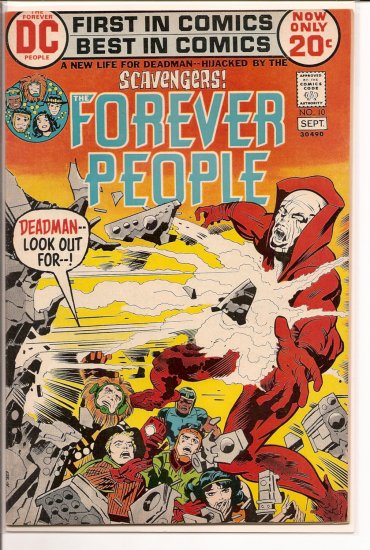 Forever People # 10, 7.5 VF -