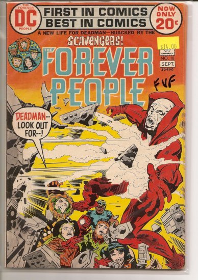 Forever People # 10, 7.0 FN/VF