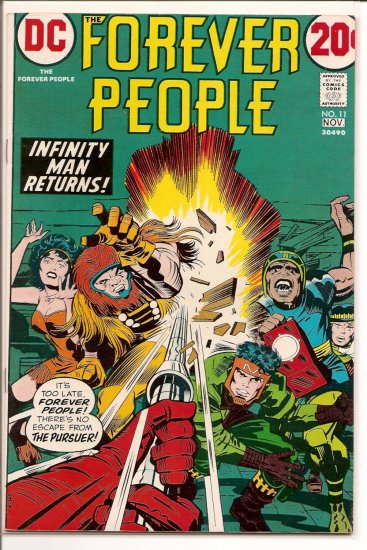 Forever People # 11, 7.5 VF -