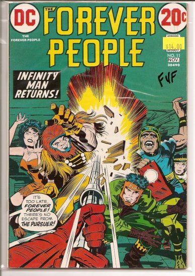 Forever People # 11, 7.0 FN/VF