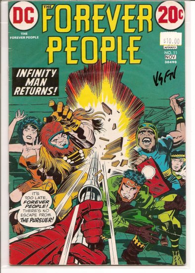 Forever People # 11, 5.0 VG/FN
