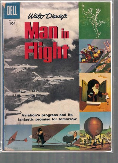 FOUR COLOR MAN IN FLIGHT # 836, 3.0 GD/VG