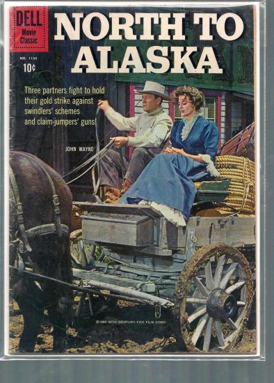 FOUR COLOR NORTH TO ALASKA # 1155, 4.0 VG