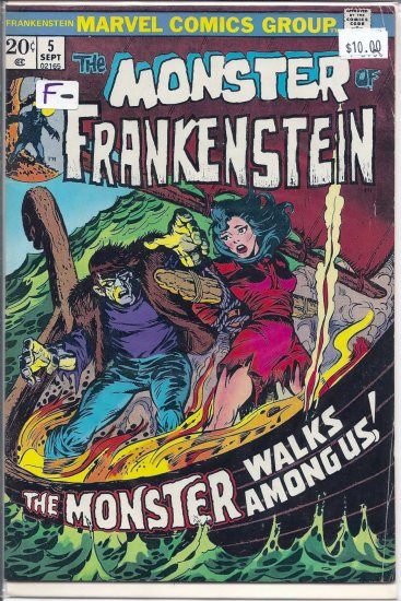 Frankenstein # 5, 5.5 FN -