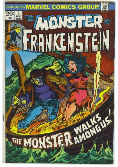 Frankenstein # 5, 4.5 VG +