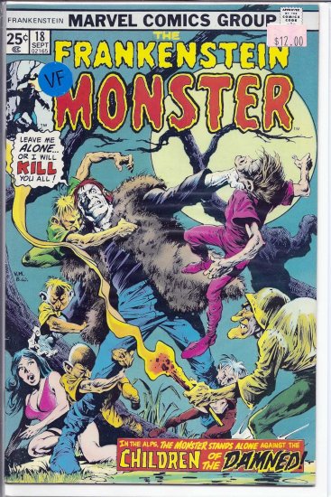 Frankenstein # 18, 8.0 VF