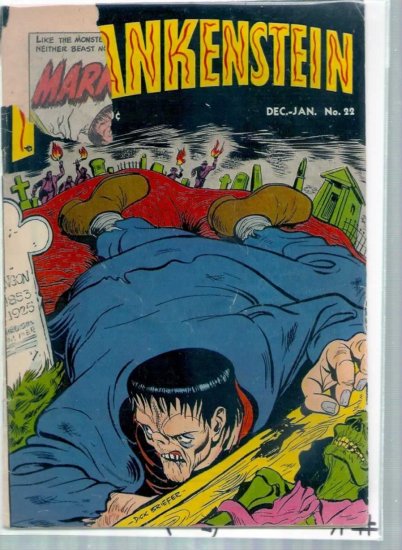 FRANKENSTEIN COMICS # 22, 2.5 GD +