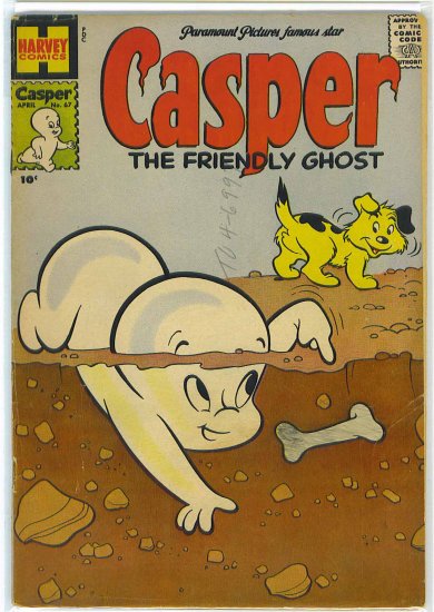 Friendly Ghost, Casper # 67, 3.5 VG -