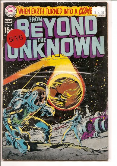 From Beyond the Unknown # 3, 3.0 GD/VG