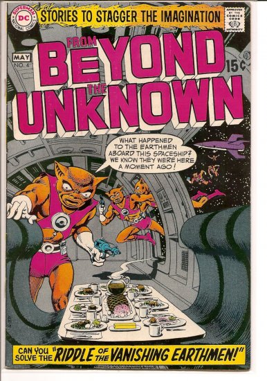 From Beyond the Unknown # 4, 4.5 VG +