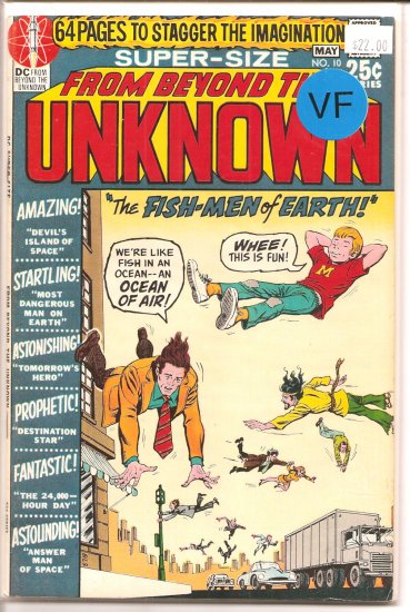 From Beyond the Unknown # 10, 8.0 VF