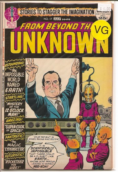 From Beyond The Unknown # 17, 4.0 VG