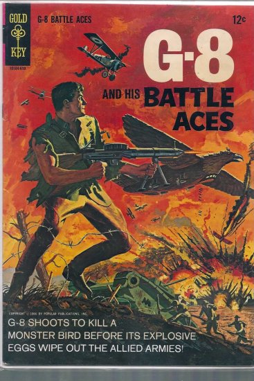 G-8 AND HIS BATTLE ACES # 1, 6.0 FN