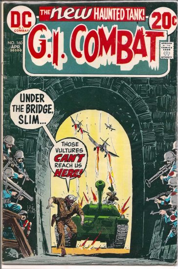 G.I. COMBAT # 160, 4.5 VG +