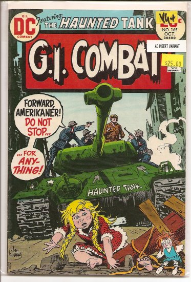 G.I. Combat # 165, 4.5 VG +
