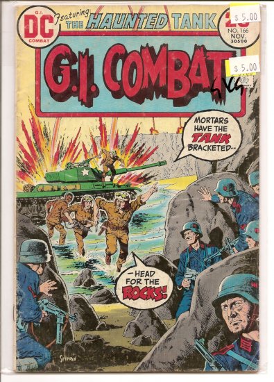 G.I. Combat # 166, 3.0 GD/VG