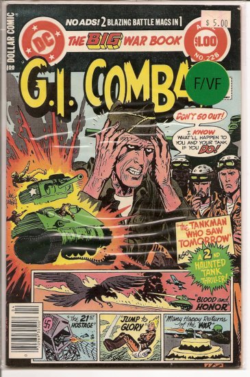G.I. Combat # 228, 7.0 FN/VF
