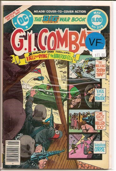 G.I. Combat # 229, 7.5 VF -
