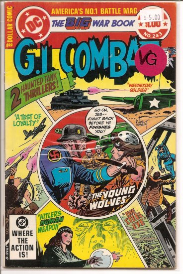 G.I. Combat # 243, 7.0 FN/VF